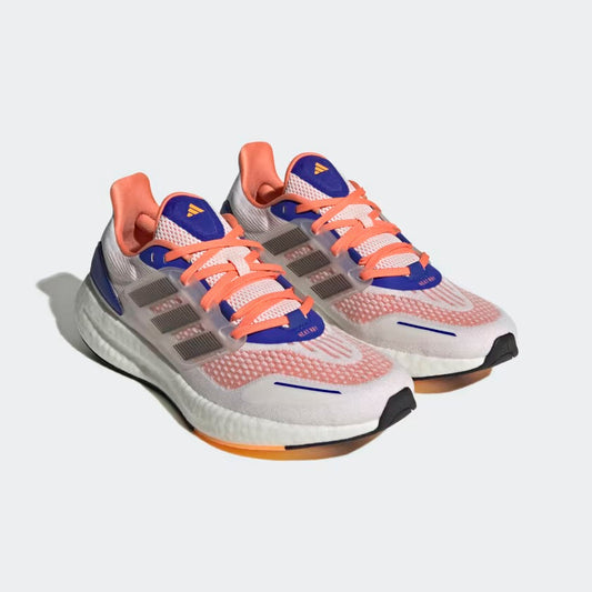 pure boost white x blue (men)