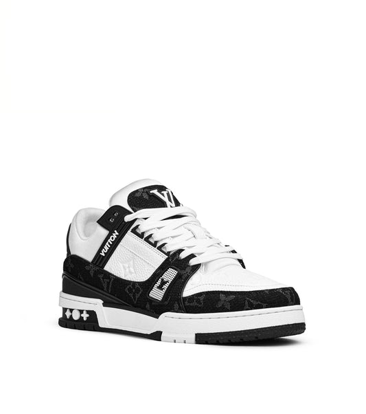 Trainer black x white (men)