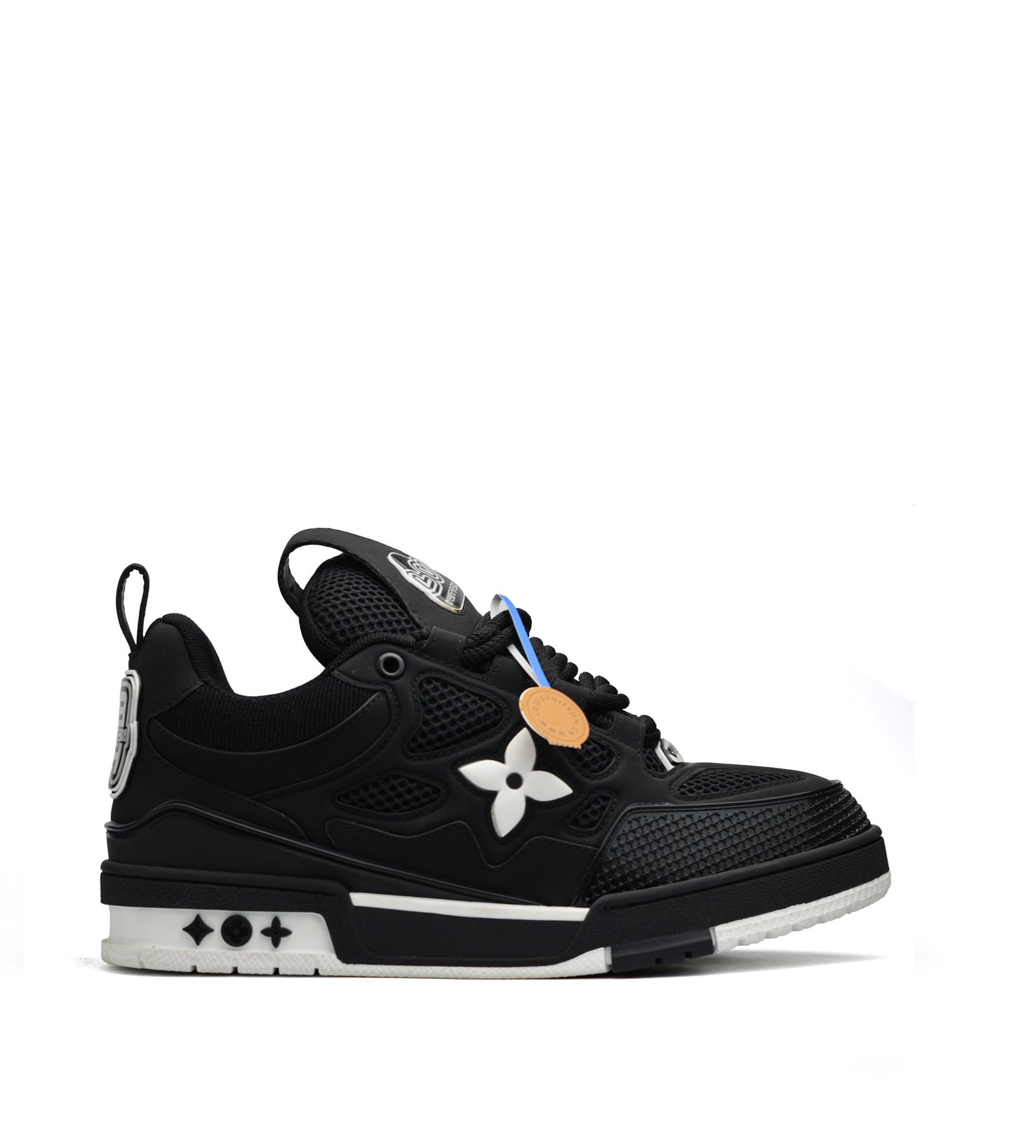skate full black sneakers (men)