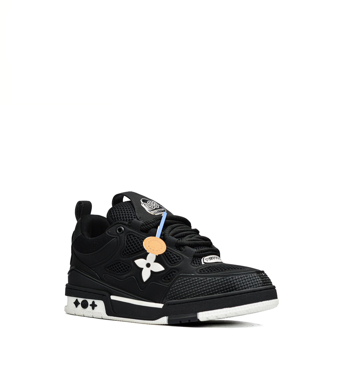skate full black sneakers (men)