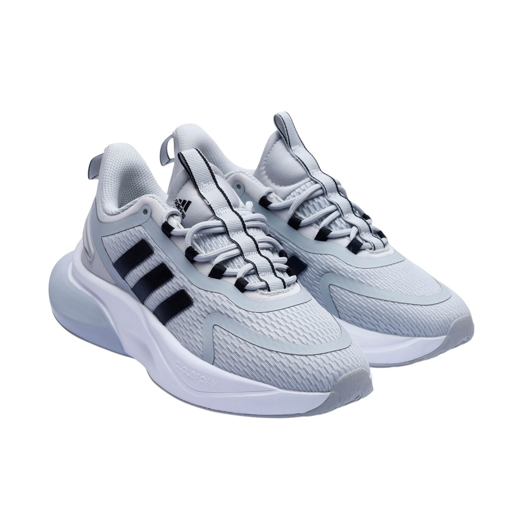 alpha bounce grey x black sneakers (woman)