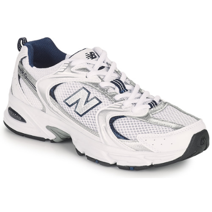 nb 530 white x navy sneakers (woman)