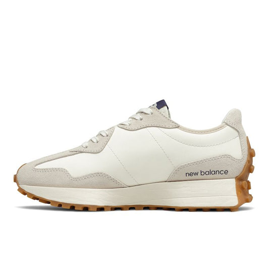 nb 327 beige x navy sneakers (woman)