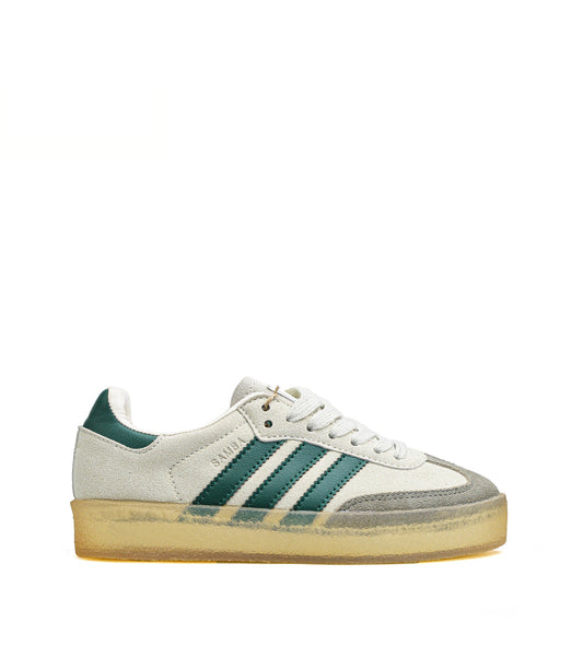 samba white x green sneakers (woman)