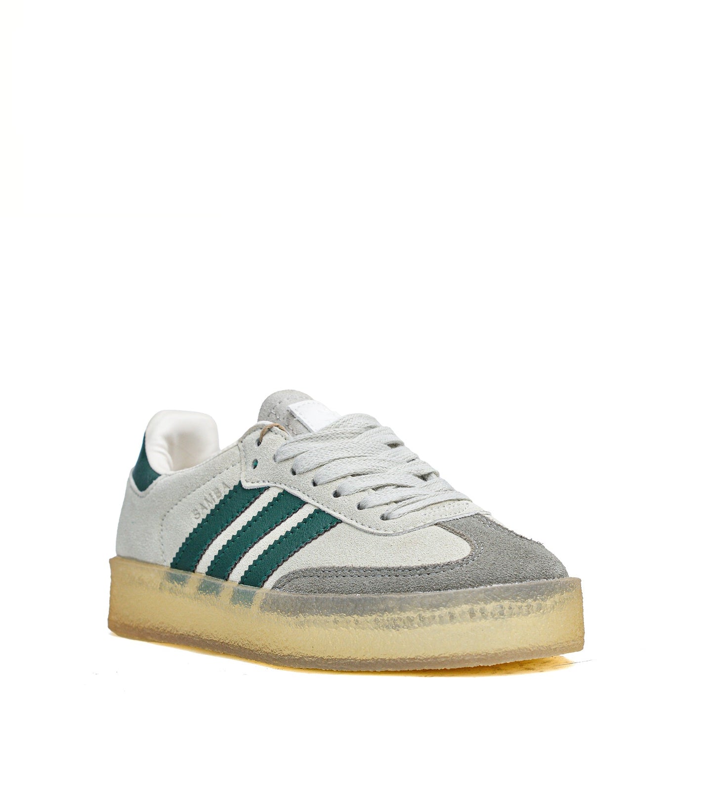samba white x green sneakers (woman)