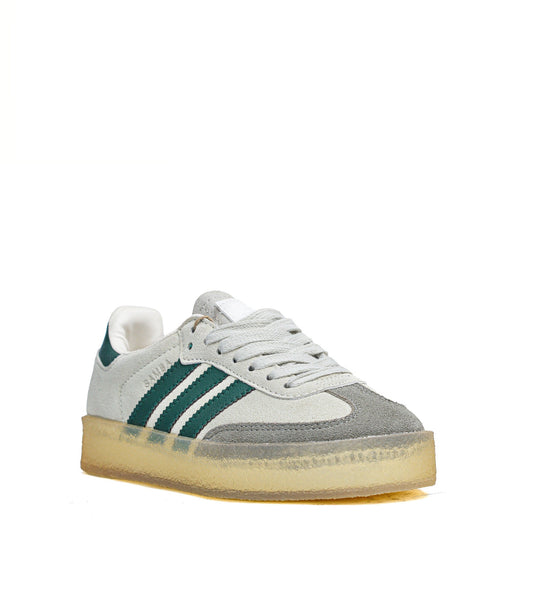 samba white x green sneakers (woman)