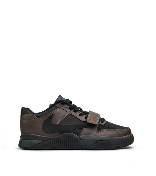 travis sneakers jumpman brown x black (men)