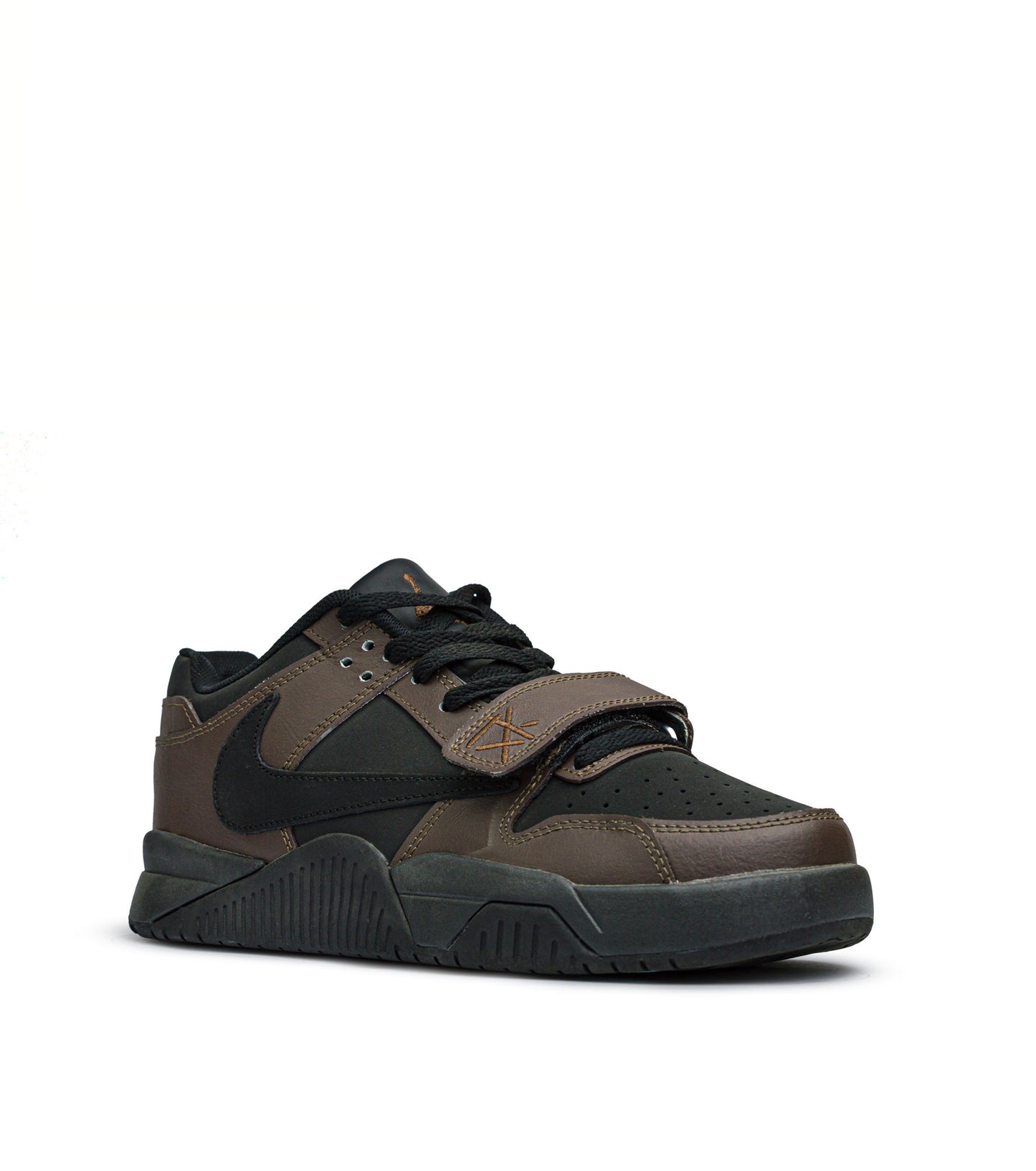 travis sneakers jumpman brown x black (men)