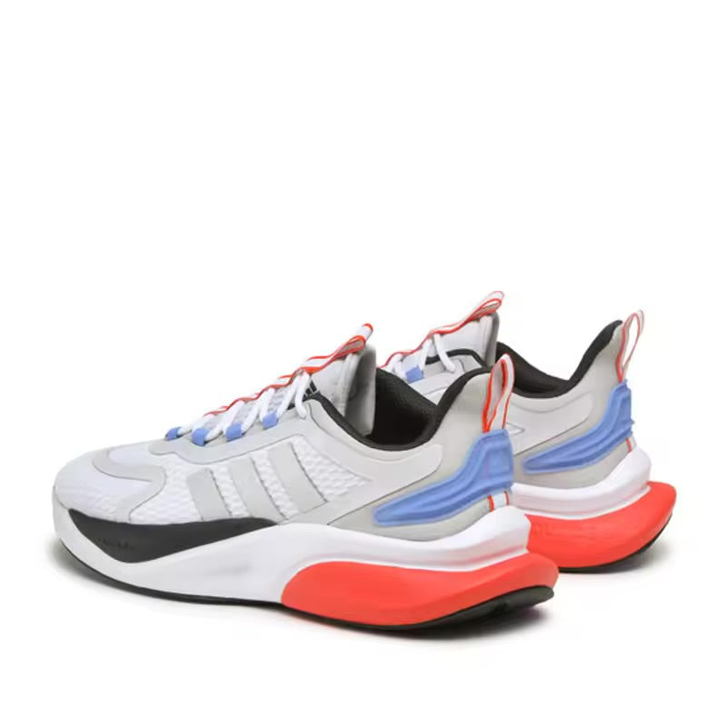 alpha bounce white x red sneakers (woman)