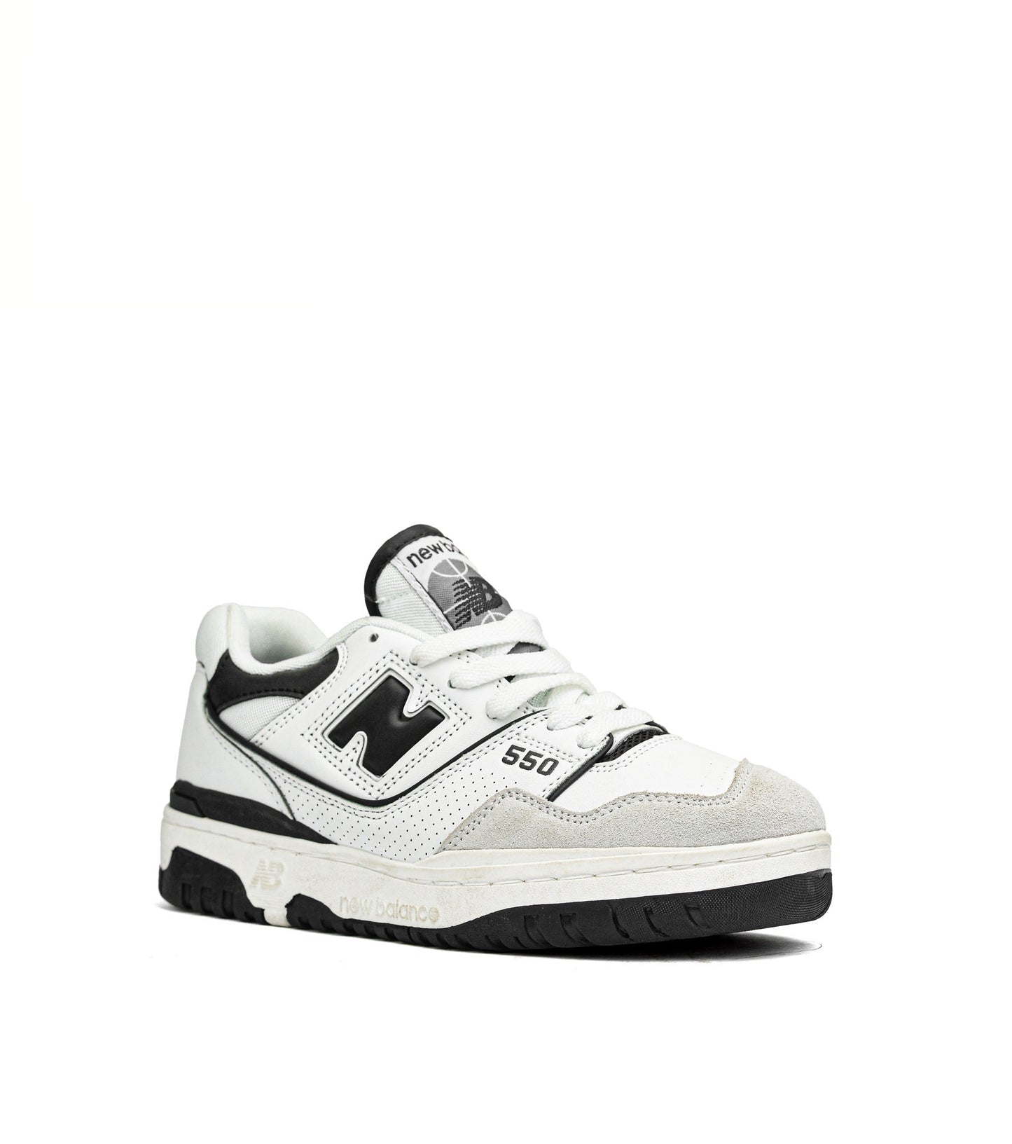 nb 550 white x black (woman)