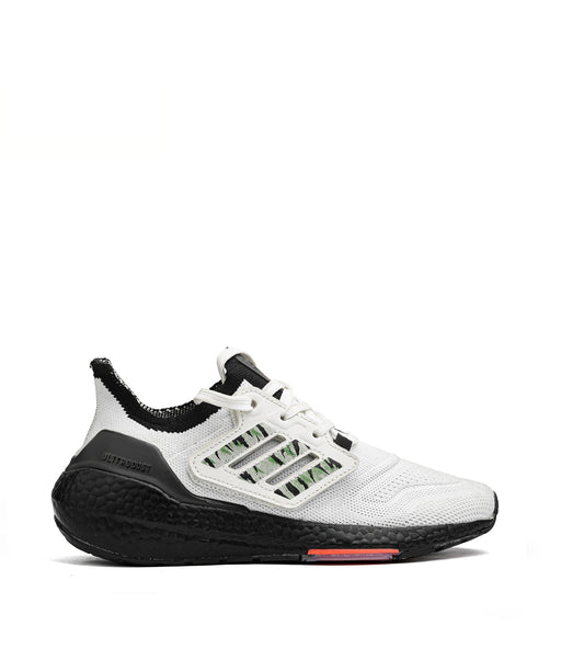 ultra boost white x black running (woman)