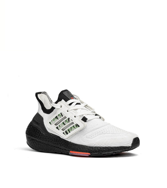 ultra boost white x black running (woman)