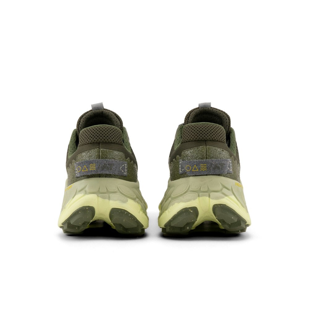nb fresh foam green sneakers (men)