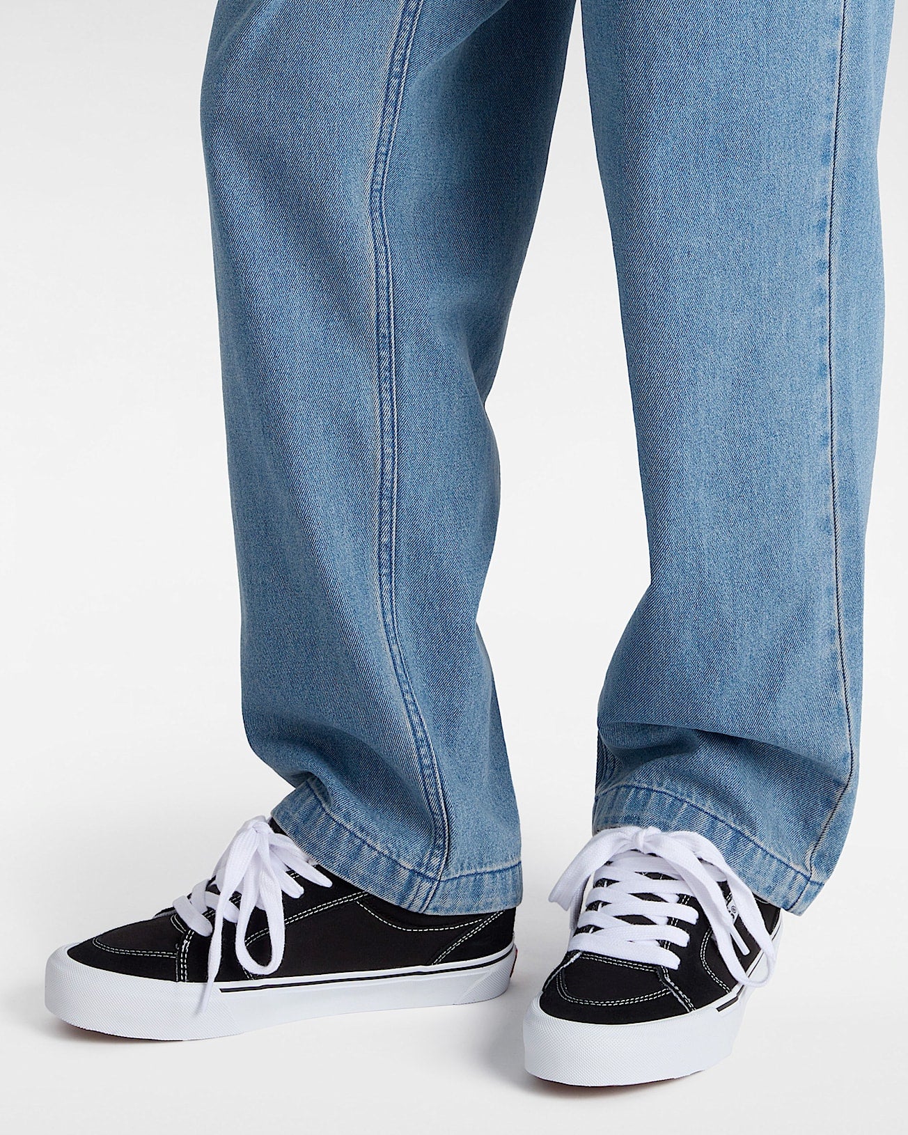 vans black x white sneakers (woman)