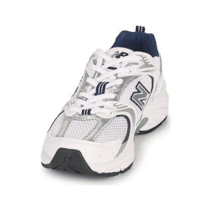 nb 530 white x navy sneakers (woman)