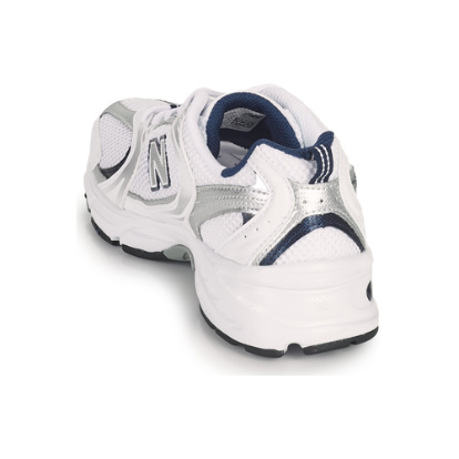 nb 530 white x navy sneakers (woman)