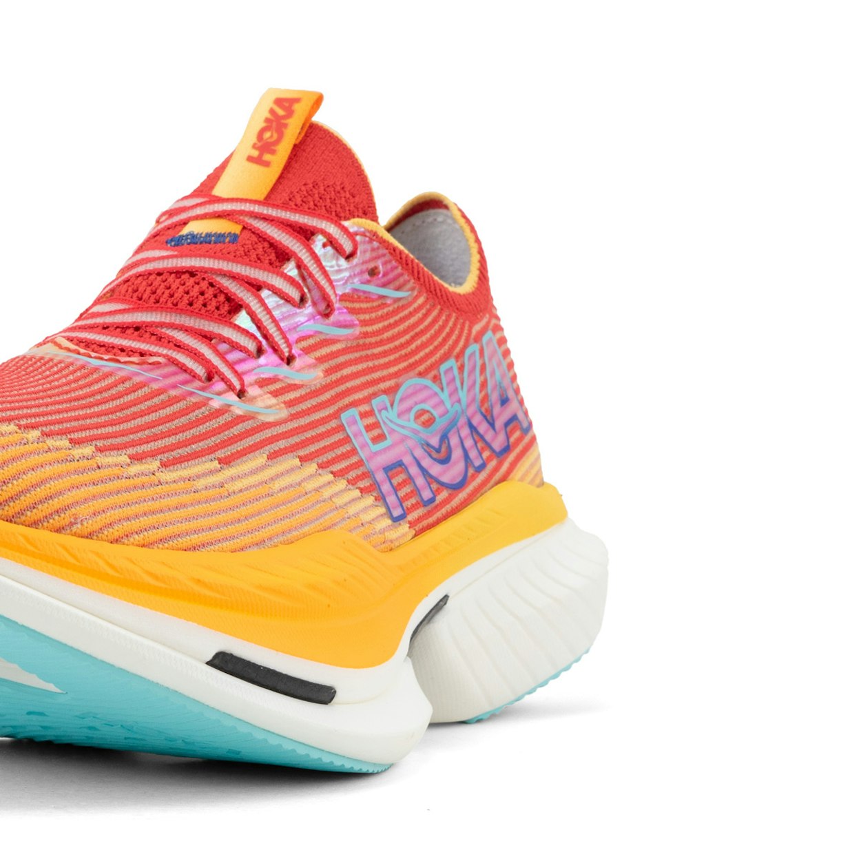 Hoka biege x white running (men)