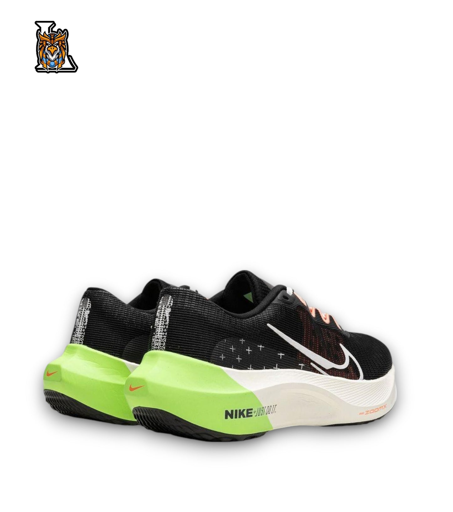 zoom black x green running ( men )