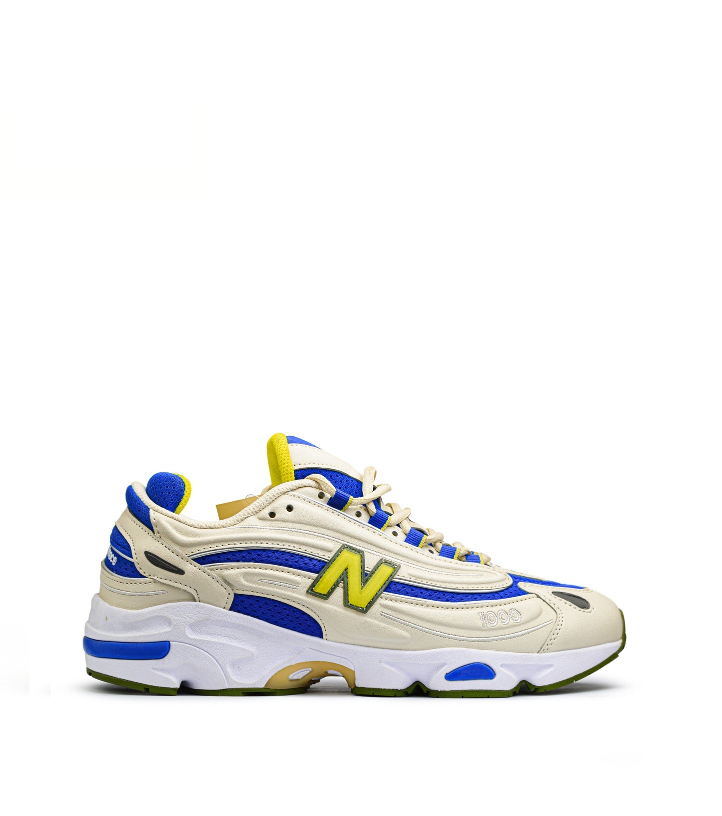 nb 1000 white x blue sneakers (men)