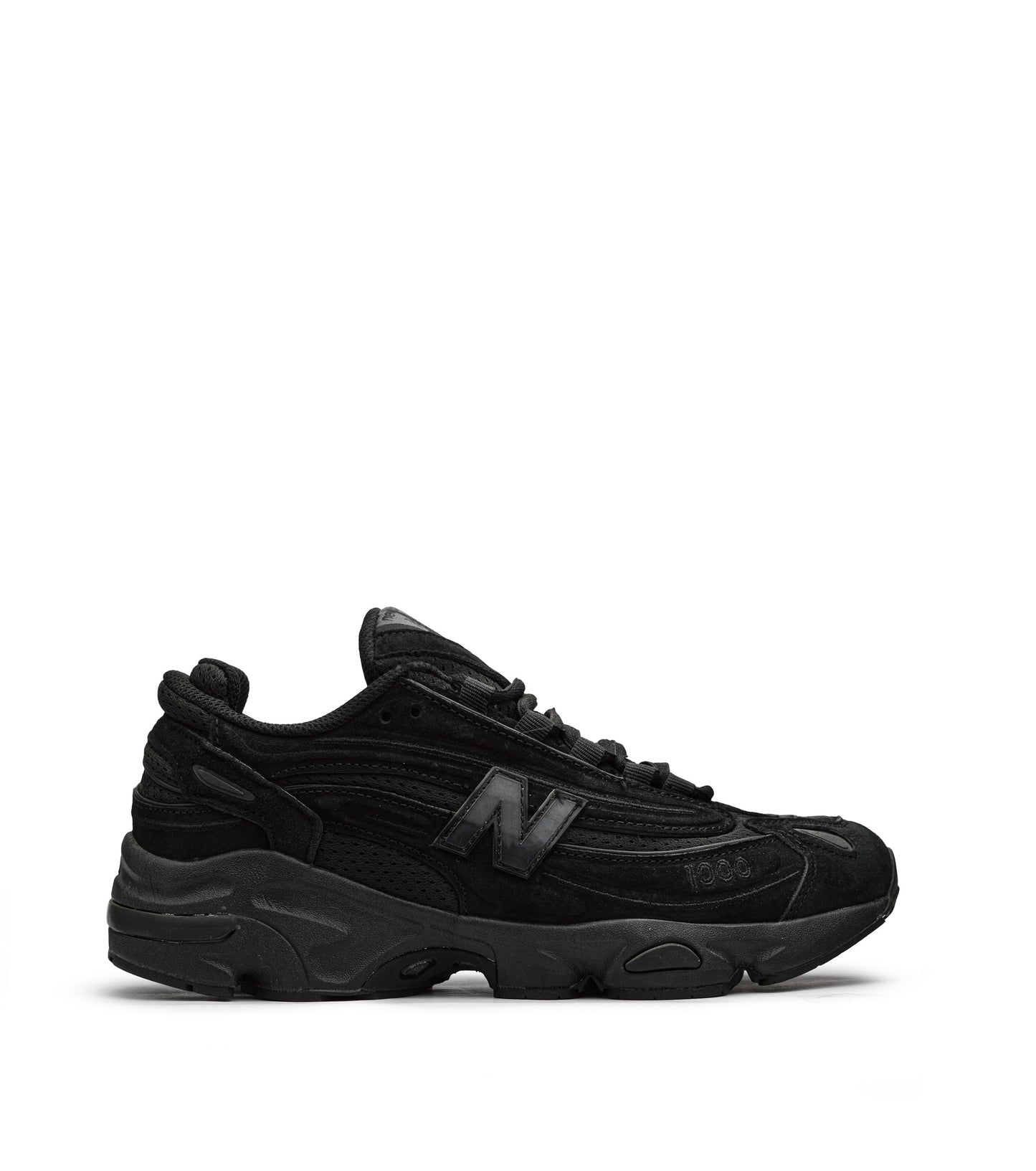 nb 1000 full black sneakers (men)