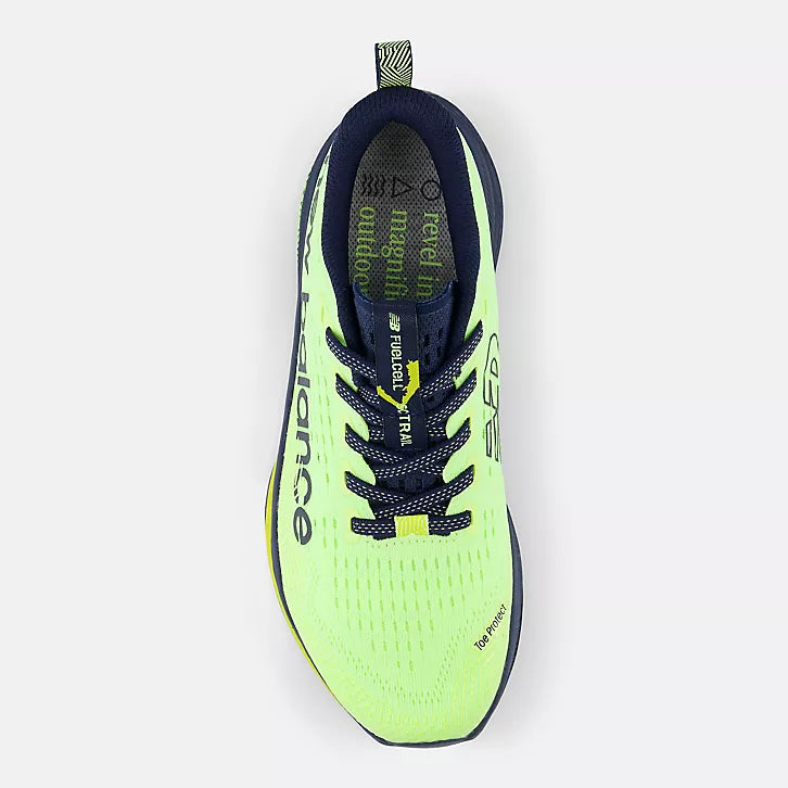 nb sc light green x navy running (men)