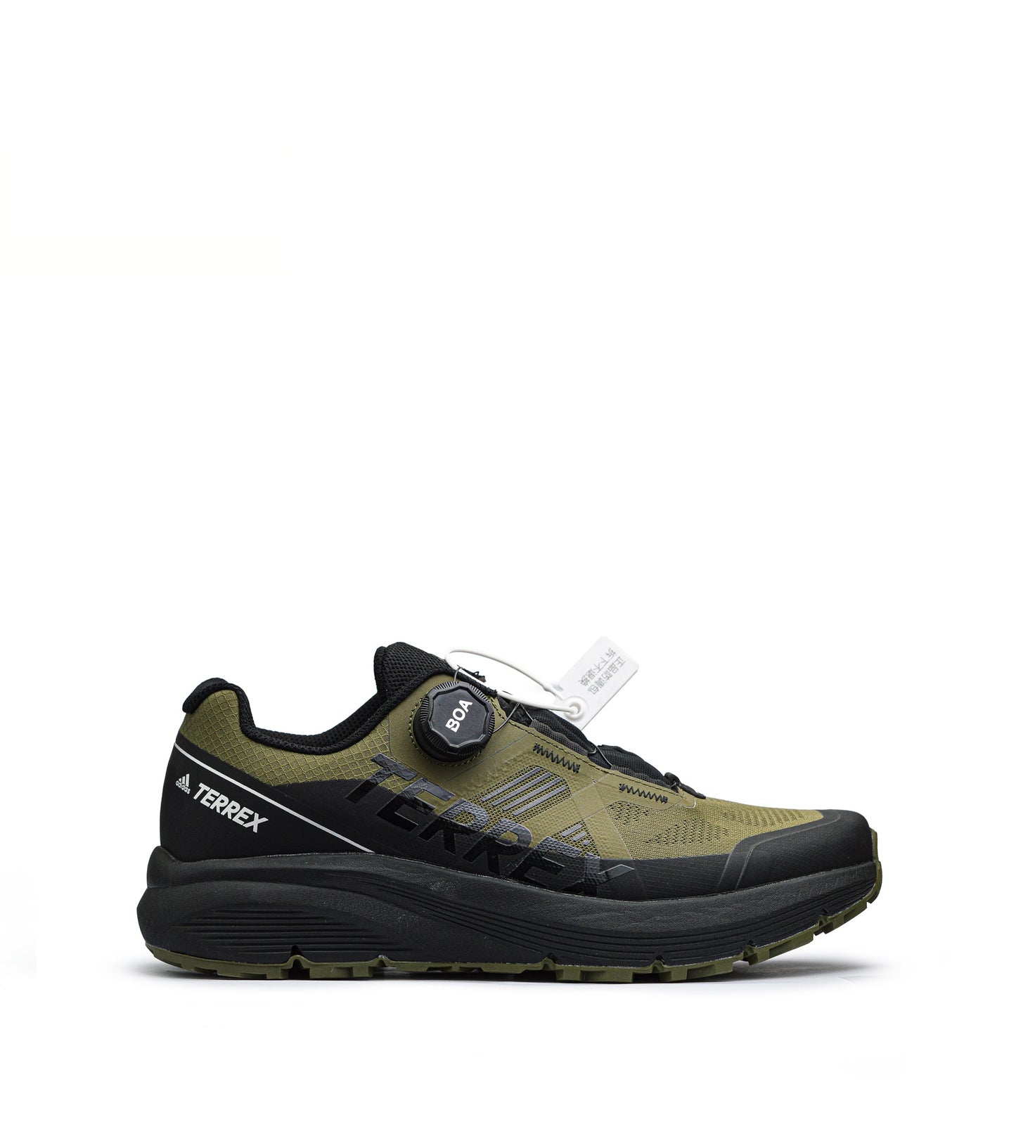 trexx dark green x black sneakers (men)