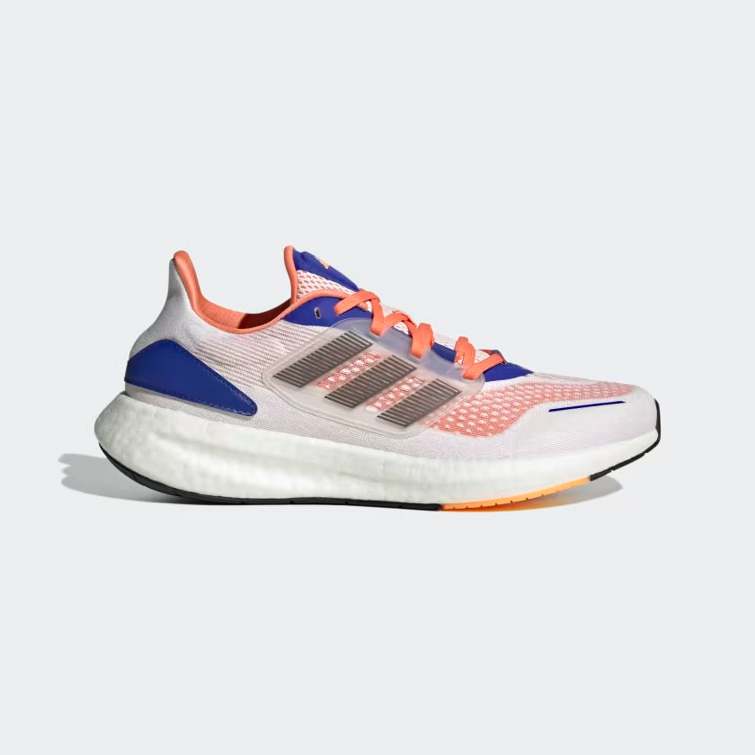 pure boost white x blue (men)