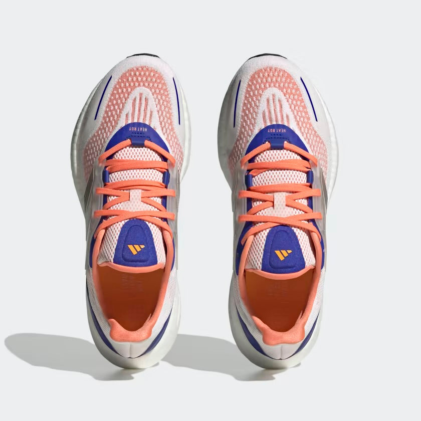pure boost white x blue (men)