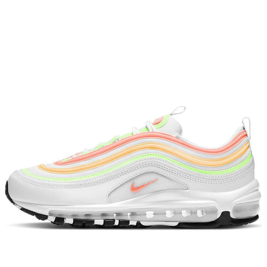 max a97 white x orange sneakers (men)
