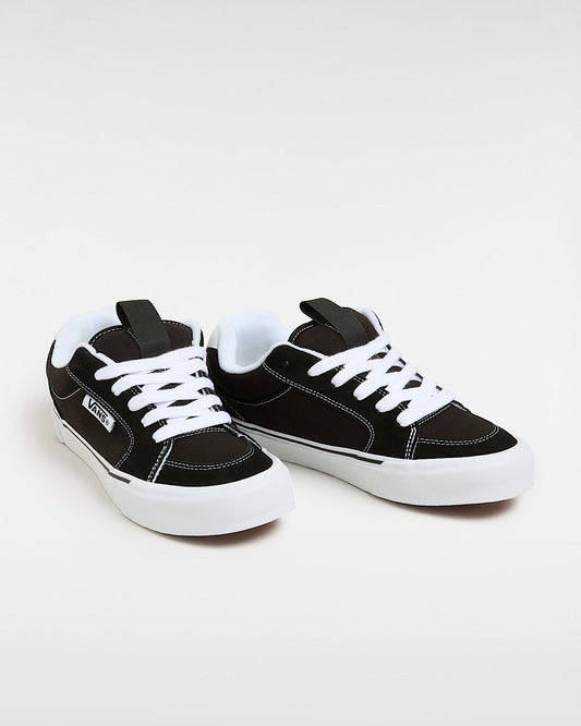 vans black x white sneakers (woman)