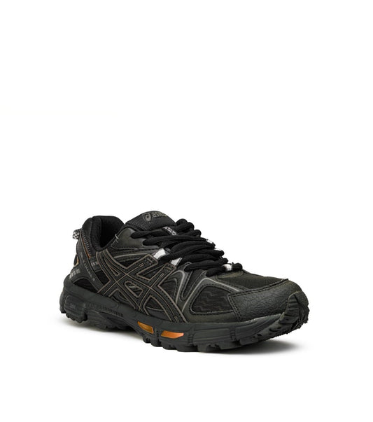 asics gel full black sneakers ( men )