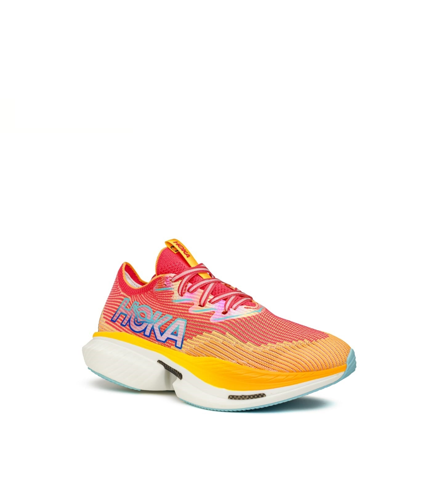 Hoka biege x white running (men)