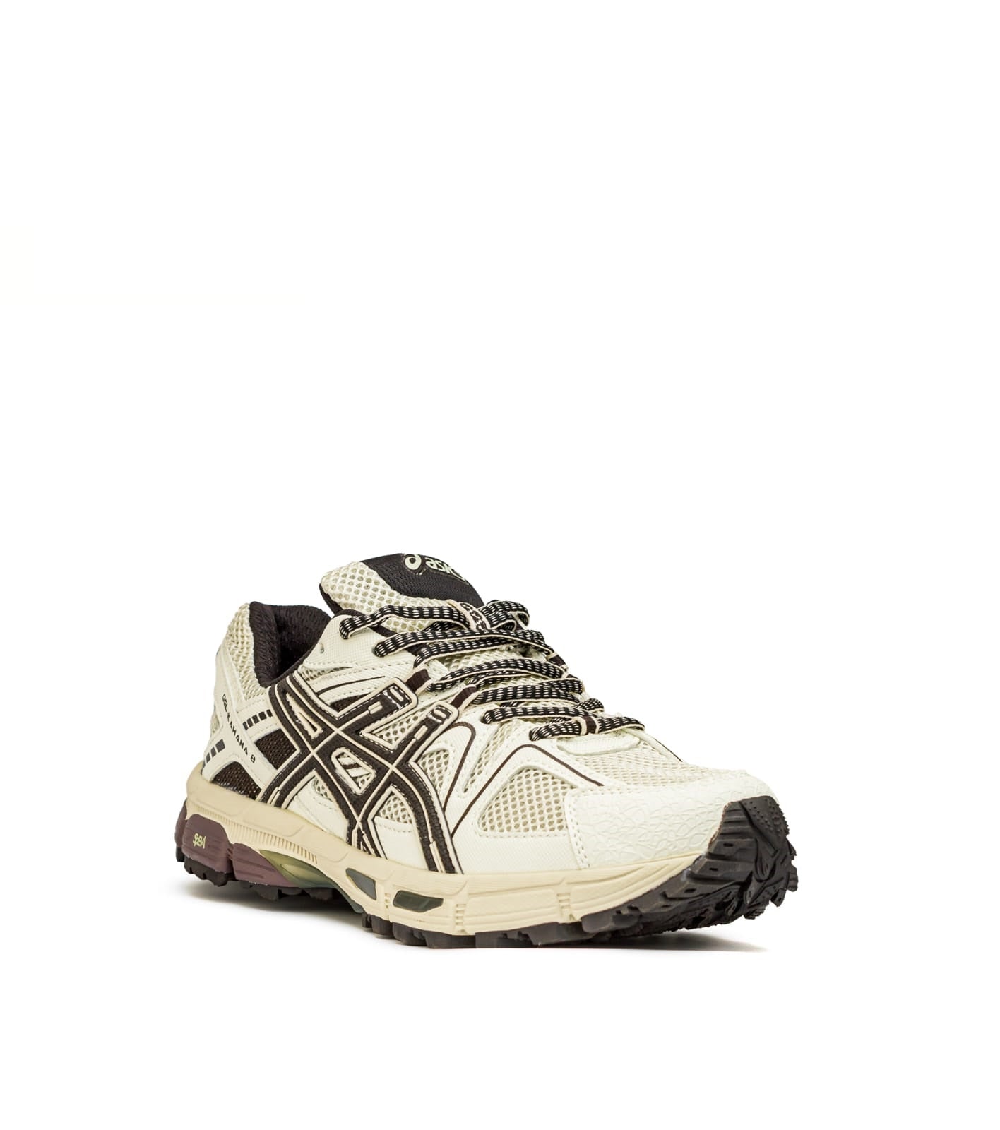 asisc gel biege x gold sneakers ( men )