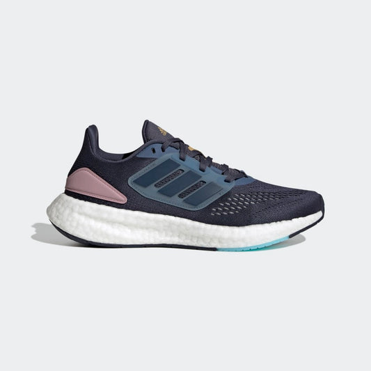 pure boost black running (woman)