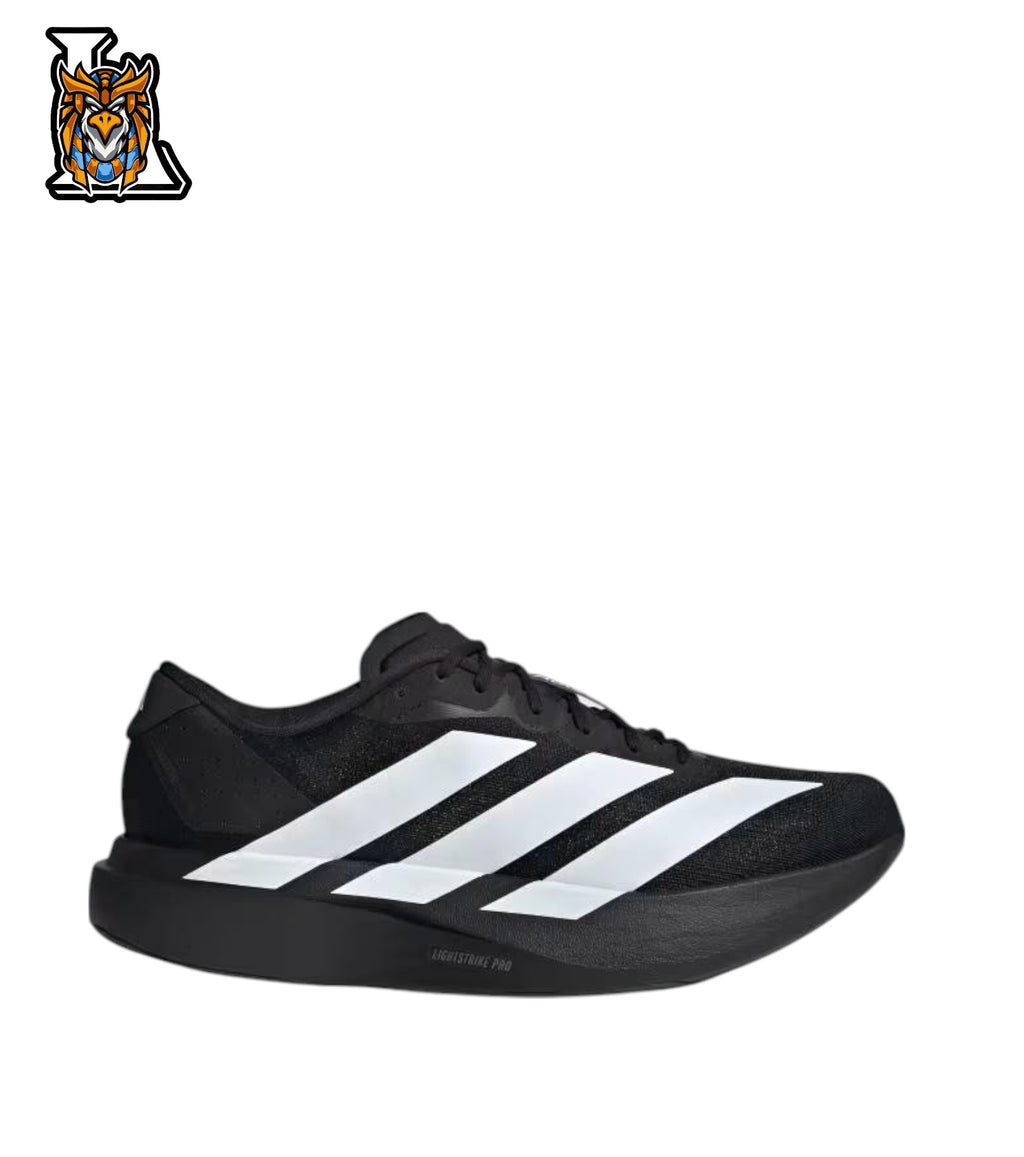 Adzero evo black x white running (men)