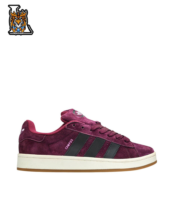 campus 00s burgundy sneakers (men)