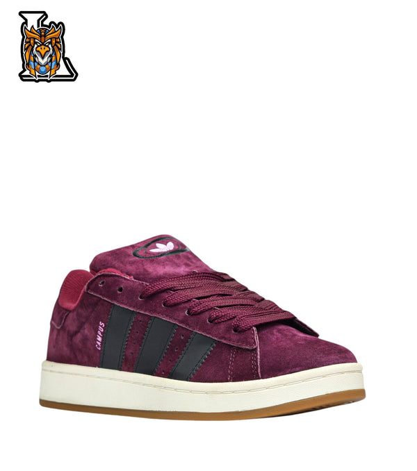 campus 00s burgundy sneakers (men)