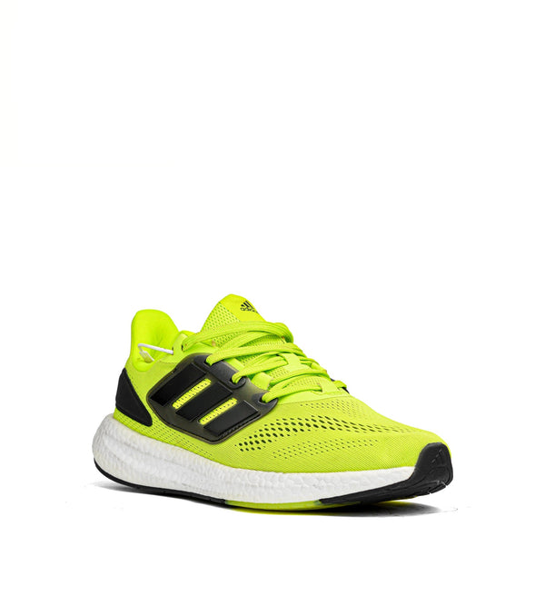 pure boost light green running (men)