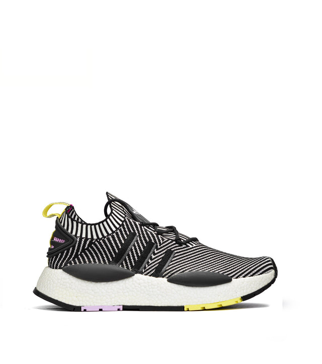 nmd w_1 black x white running  (men)