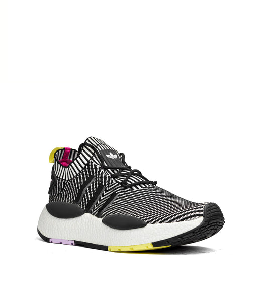 nmd w_1 black x white running  (men)