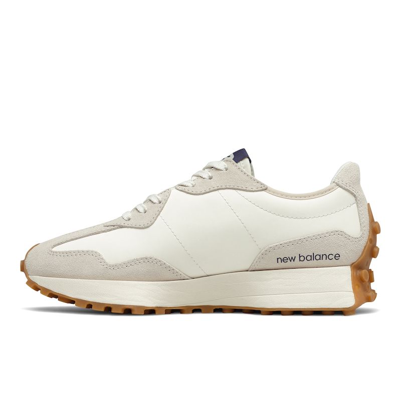 nb 327 beige x navy sneakers (woman)