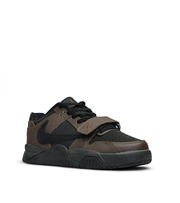 travis sneakers jumpman brown x black (men)