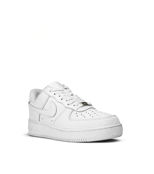 force triple white sneakers (woman)