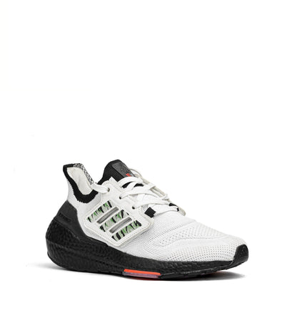 ultra boost white x black running (woman)