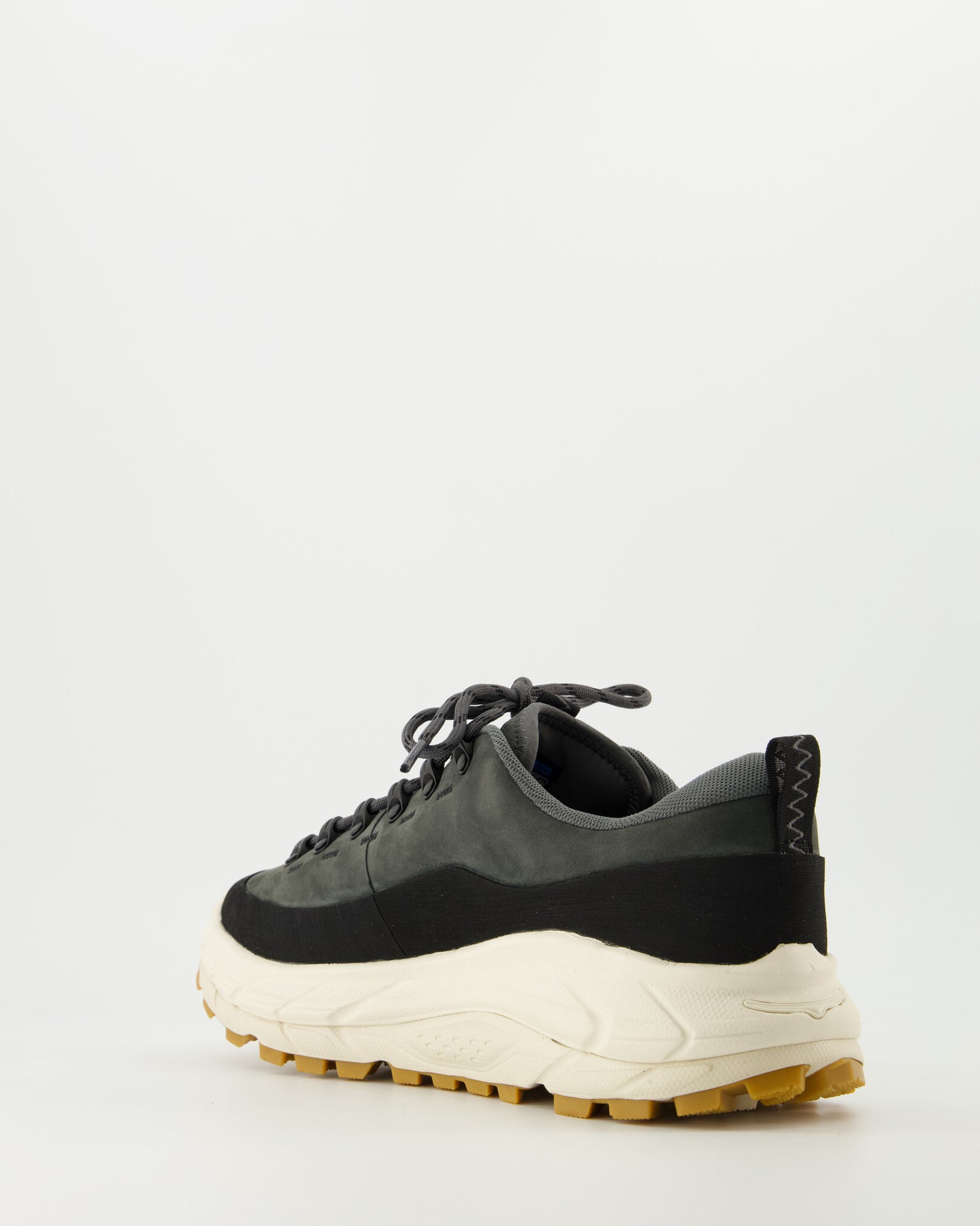 hoka black x white sneakers (men)