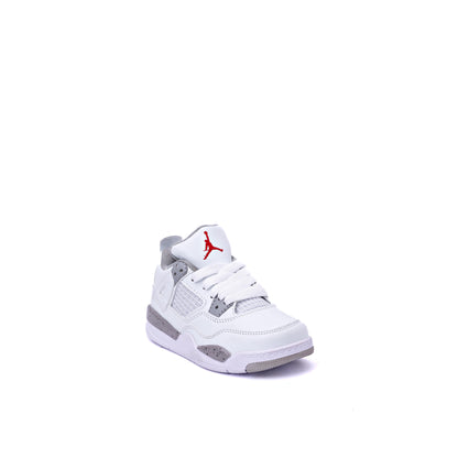 JORDAN 4 RETRO TD 'WHITE OREO' ( kids )