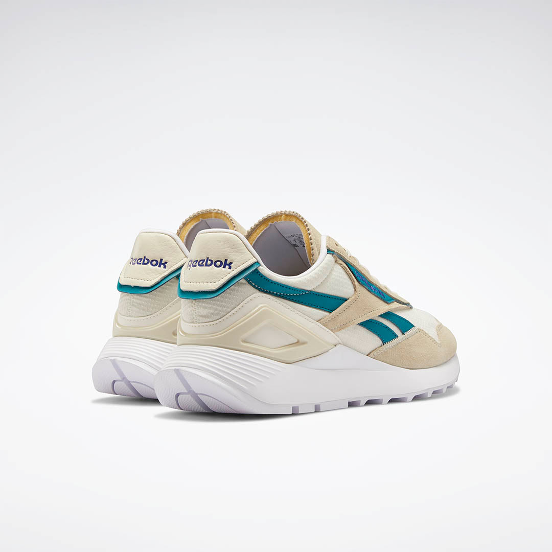 rebok classic beige x blue (men)