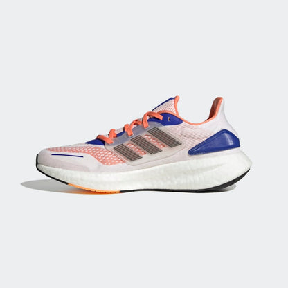 pure boost white x blue (men)