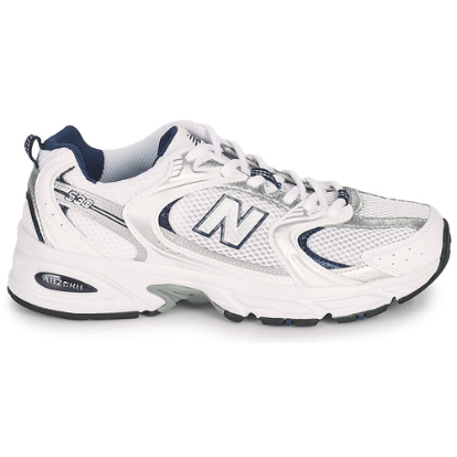 nb 530 white x navy sneakers (woman)