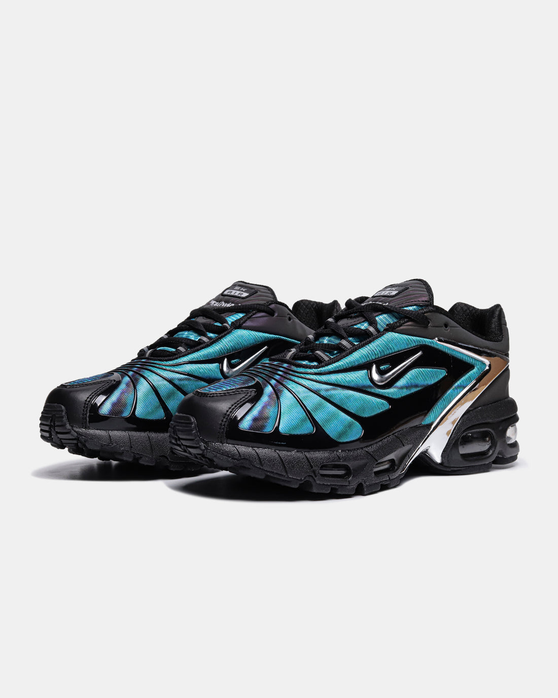 sk black x blue sneakers (woman)
